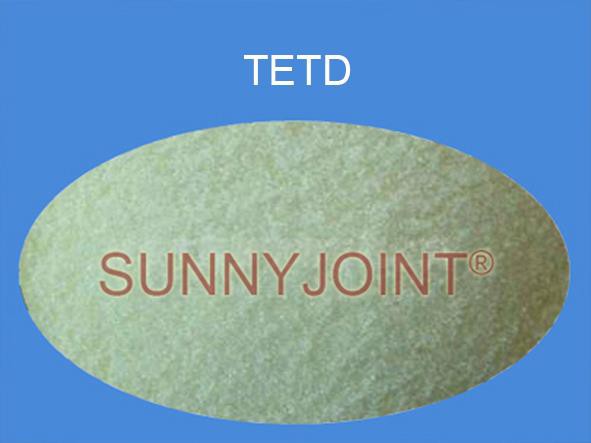 Acelerador de goma tetd 97-77-8